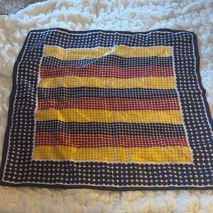 Polka Dot Striped  Rain Scarf